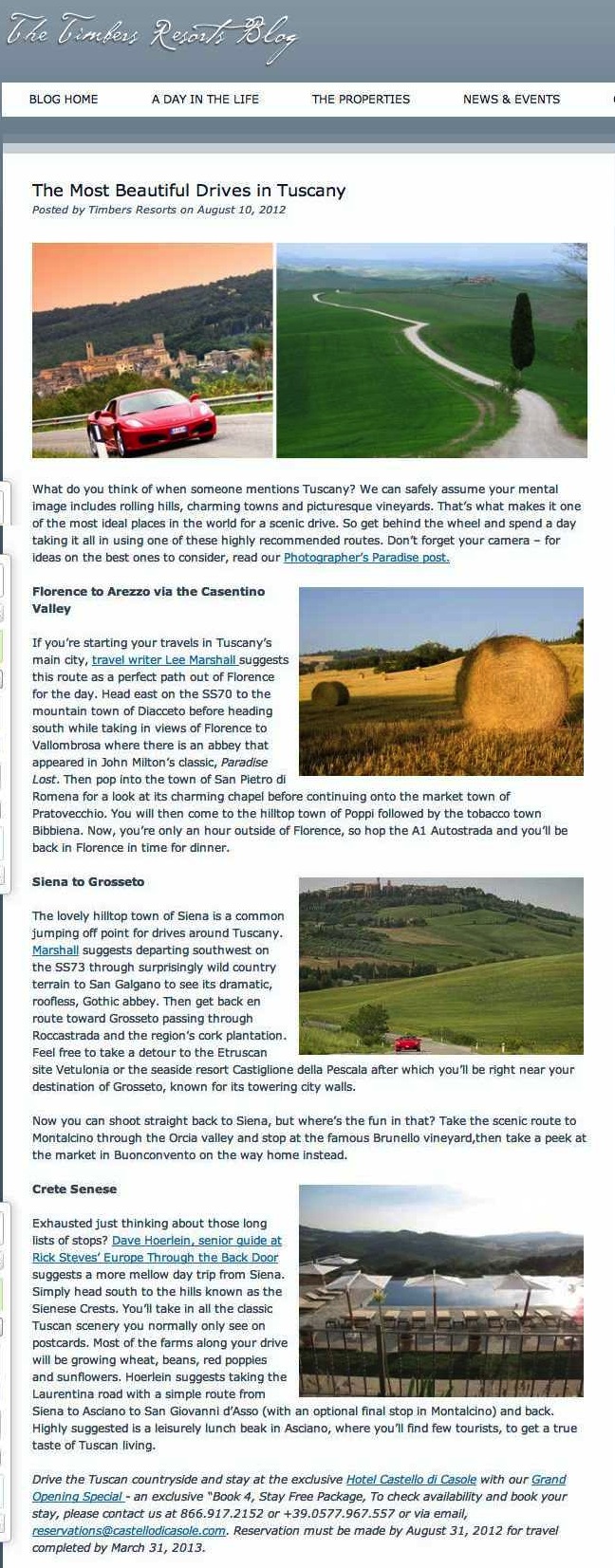 The Most Beautiful Drives in Tuscany