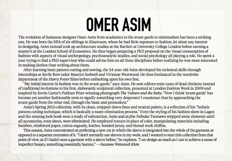 Omer Asim text