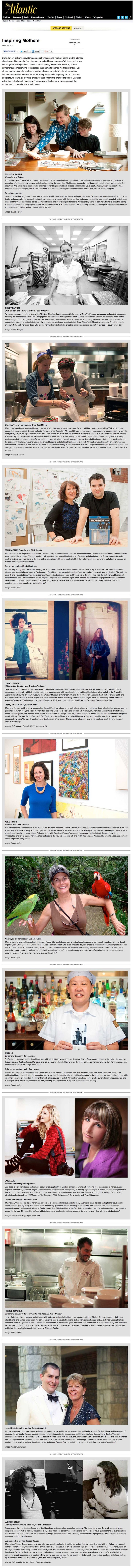 Inspiring Mothers - Forevermark - Sponsored - The Atlantic copy