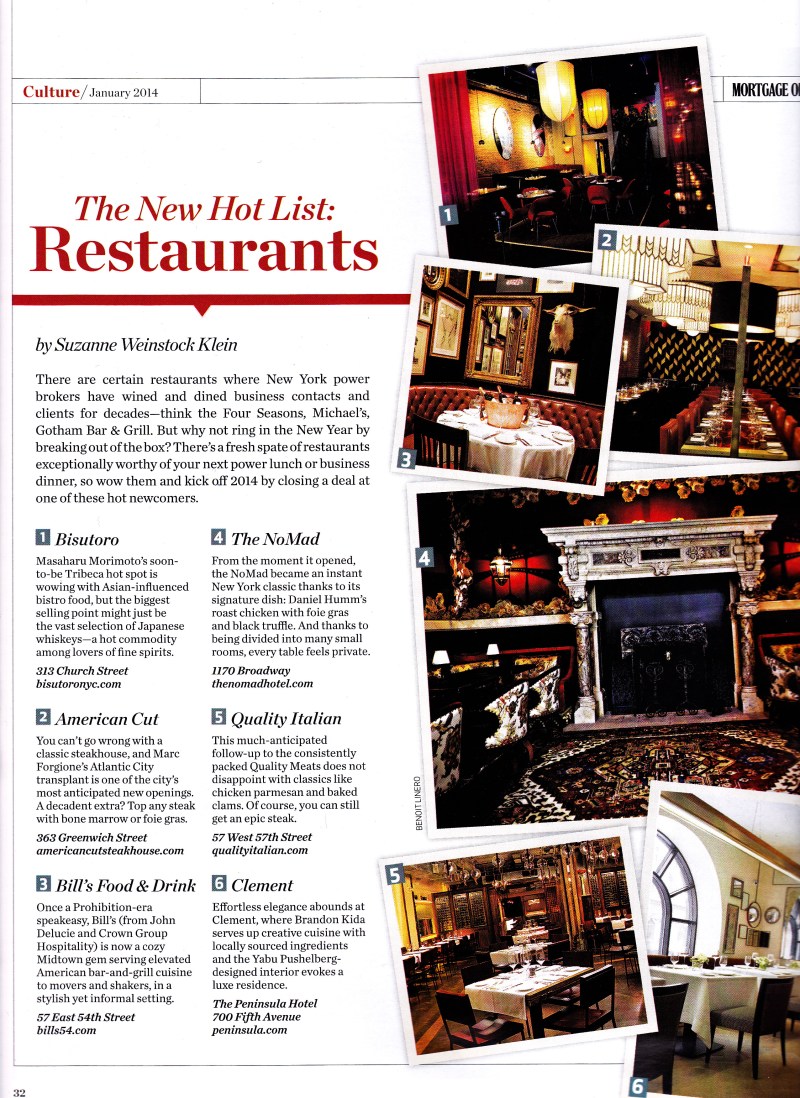 January - restaurants