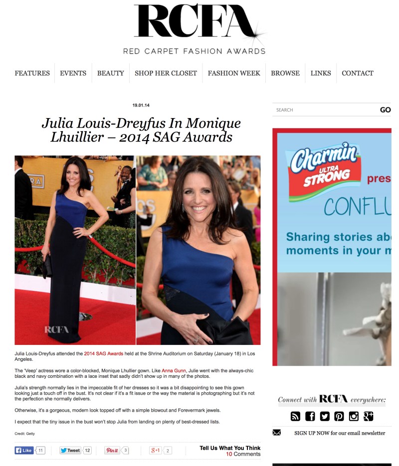 julia louis dreyfus sag copy